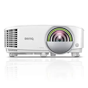 BenQ EW800ST WXGA Smart Projector, DLP, 3300 Lumens, USB Reader, PC-Free, Wireless Projection, Internet Connection, Lamp Save  Meeting Room Smart Projector with APP Supported