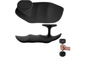 Azlanway Weight Lifting Grips for Men and Women, 2PCS Non-Slip Silicone Fingerless Workout Gloves Palm Protection Hand Grips for Barbell, Dumbbell, Pull-Ups, Cross Training, Powerlifting, Fitness