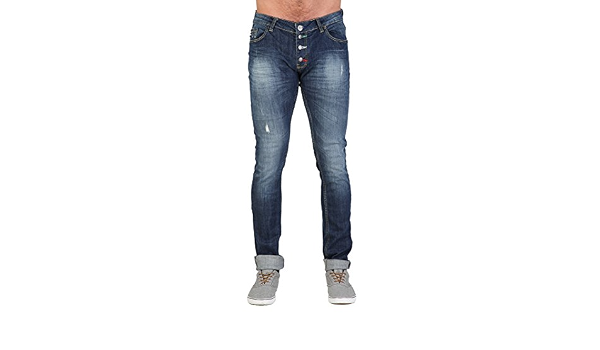 Jeans Alcott 5T1479UOL700 C241 blu - uomo - W28 : Amazon.it: Abbigliamento