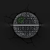 Star Wars Todesstern 3D Light FX LED Kinderlampe -Nachtlicht für kinder mit automatische Abschaltung und wandaufkleber – Death Star - 2