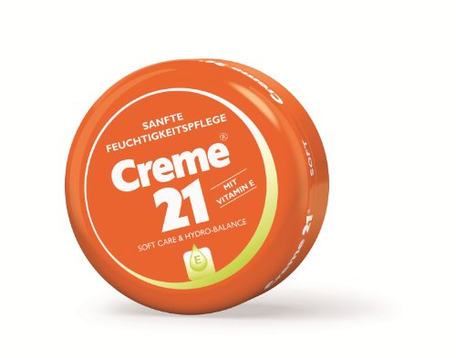 Preisvergleich Produktbild Creme 21 Sanfte Feuchtigkeitspflege,Tiegel, 4er Pack (4 x 250 ml)