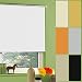 Produktbild Thermorollo Hitzeschutzrollo Verdunkelungsrollo Schlafzimmerrollo Springrollo Mittelzugrollo Schnapprollo Tür Fenster Rollo Vorhang 7 Farben Breite 62 bis 242 cm Höhe 175 cm Stoff blickdicht lichtundurchlässig verdunkelnd Thermobeschichtung Silber (Größe 112 x 175 cm / Farbe Weiß)
