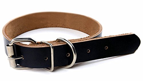 Preisvergleich Produktbild ishowstore verstellbar ECHT LEDER Hundehalsband