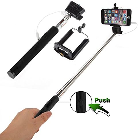 Selfie Stick Pole for Galaxy Tripod Telescopic Aux Self-Timer Adaptor Universal Selfie Teleskob IOS Android Selfie Telescopic Pole Selfi BY36 Stick Rod