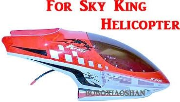 new sky king 8501 helicopter 3 channel canopy