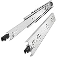 VADANIA 1000mm Standard Duty Locking Drawer Slides | 68kg Load | Full Extension Ball Bearing Side Mount Runners for Cabinets, Storage Units - 1 Pair #VD1551