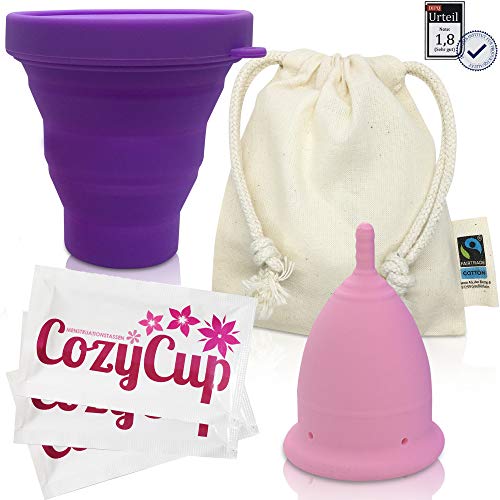 CozyCup CLASSIC - Copa menstrual de silicona médica