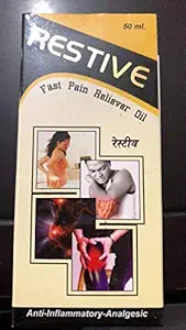 Restive Pain Reliever Oil 50 ml (Pack of 4)
