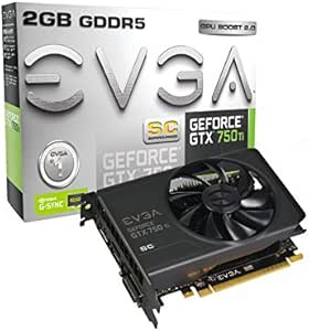 EVGA GeForce GTX 750 Ti Superclocked 2Gb PCI-E Graphics Card (DVI/HDMI/DisplayPort)