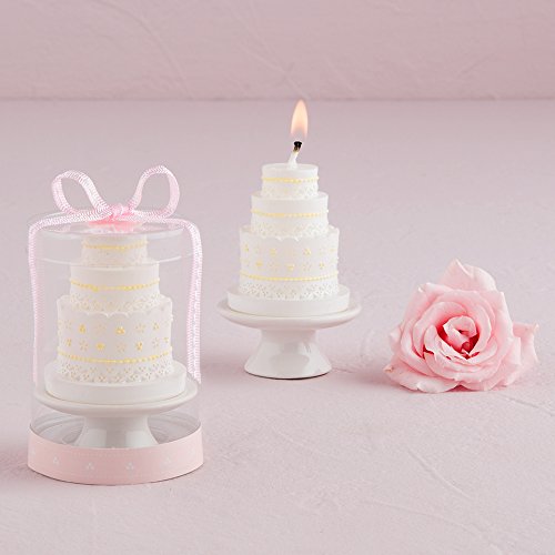 Premium Hochzeit Kuchen Design Kerzen 4 Stück - 4