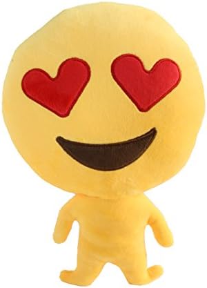 EMOJI FIGURE 32CM SMILEY SOFT STUFFED PLUSH TOY CUSHION UK SELLER (DF1)