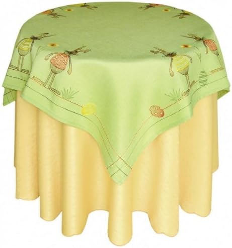 Blanket Bunny embroidery, 85 x 85 CM-Mint-Coloured