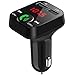 Produktbild Bova Bluetooth FM Transmitter,Auto Radio Adapter Car Kit Freisprecheinrichtung Wireless LCD-MP3-Player USB-Ladegerät