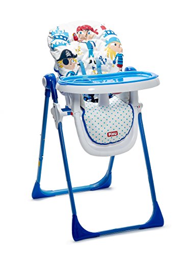 Piku Ni20.6263, Trona Para Bebés Con Bandeja Regulable, Multicolor, Tamaño Único