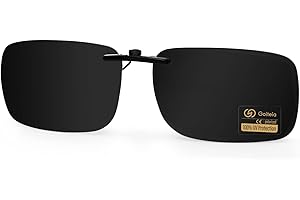 Goiteia Polaryzowane okulary do jazdy nocnej Clip-on zapobiegające oślepianiu dla mężczyzn i kobiet, skutecznie redukują oślepianie nadjeżdżających reflektorów, widoczność w wysokiej rozdzielczości