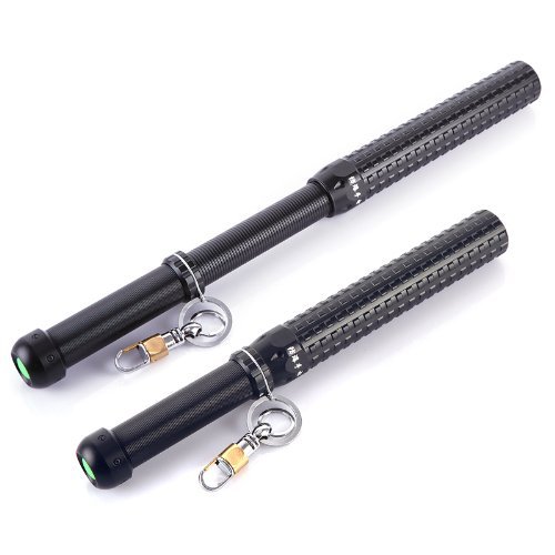 Gearmax® 500LM 3-Modus CREE XPE XRE Lange zoombare schwartze LED Taschenlampe für Selbstverteidigung Sicherheit Camping Radfahren - 7
