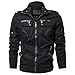 Produktbild R-Cors Herren Herbst Winter Sport Charm Herren Casual Slim Fit Beiläufige Jacke Mantel Bekleidung atmungsaktiv Mantel