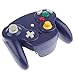 Produktbild Homyl Wireless Controller Gamepad für Nintendo Gamecube, kompatibel mit Wii / Wii UGC NGC - Lila