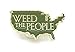 Produktbild Marihuana-Topf Emaille-Pin Weed The People America USA