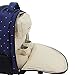 Damero Travel Nappy Changing Backpack with Changing Pad (Blue with dots)