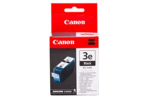 Canon BCI-3e BK Original Tintenpatrone, 27ml schwarz