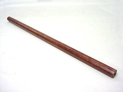 0 www.working-house.com (Baño / Porcelana Blanca I) Barra Madera LACADA Alargada para TOALLERO Marron