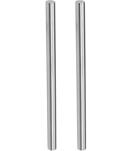 QUARKZMAN Rundstahl HSS 10 X 60 Mm – Poliert, HRC 61–63, Hochgeschwindigkeitsstahl, Für Drehbänke, Wellen & DIY-Projekte – Präzise Und Langlebig
