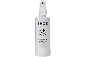 Shoe Clinic Spray Allarga Scarpe | Ammorbidisce e Allarga Scarpe e Stivali in Pelle, Camoscio, Nabuk e Tela | Per Calzature Larghe da Uomo e da Donna | 125 ml