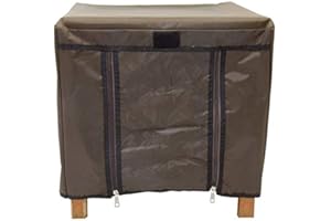 BUNNY BUSINESS Casetta in Legno per conigliera, Riparo e Copertura Impermeabile, 50 x 42 x 43 cm (Copertura)