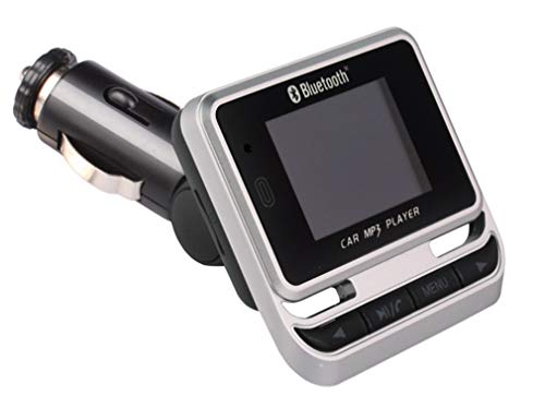 Preisvergleich Produktbild Bluetooth FM Transmitter / kabelloses Auto-Ladegerät / TF-Karte / Bluetooth-Freisprecheinrichtung / Ein-Tasten-Bedienung / Großbild-Display / Musikwiedergabe / U-Disk-Wiedergabe / Mit Fernbedienung