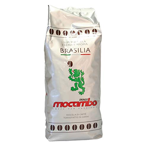 Mocambo Espresso Brasilia Crema E Aroma Bohnen, 1er Pack (1 x 1 kg)