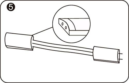 Techtouch * Fluid Connecting Cable Single Colour 5cm