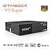 Produktbild GTMEDIA V9 SUBPRE DVB S2 Satelitaler Fernsehempfänger Digital-Decoder H.265 Soporte 1080P Voller HDTV PowerVu Biss Newcara CCCAM Set-Topkasten, mit WiFi incorado