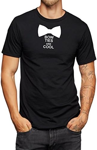 Bow Ties Are Cool - Vinyl Printed T-shirt - Doctor Who Inspired