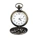 Produktbild Lazzgirl Personalisierte Muster Steampunk Vintage Quarz römische Ziffern Taschenuhr(Gold,One Size)