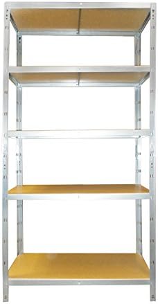 Shelf Rack Capacity Up To 875 Kilogram Zinc-Plated Dimensions 178 x 90 x 40 Centimeter