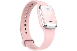 Tixiyu Bracelet anti-moustique ultrasonique rechargeable par USB - Montre intelligente légère pour la randonnée, la pêche, le camping - Montre électronique anti-moustiques pour enfants et adultes
