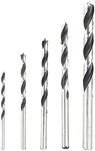 AGT Bohrer-Set 15-tlg. mit HSS-Metallbohrer, Holz- & Steinbohrer - 8