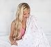 SwaddleDesigns X-Large Muslin Swaddle Blanket, Pink Thicket (Set of 4 in Pink)