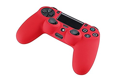 Preisvergleich Produktbild PlayStation 4 Schutzhülle rot für Dualshock 4 Controller Skin