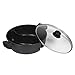 Produktbild pot Yhope Elektrisches Edelstahl Fondue-Set für 2 Personen Käse-Fondue Schoko-Fondue Fleisch-Fondue Öl Edelstahl-Fonduetopf 28cm