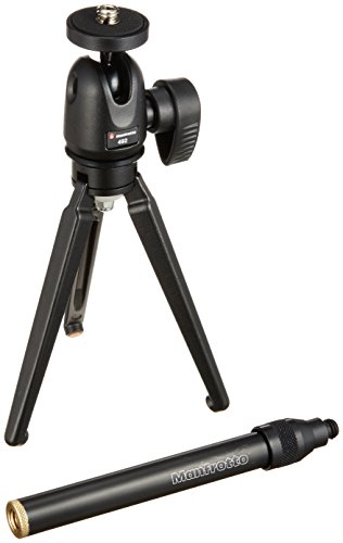 SunwayFoto T1A20D Treppiede Da Tavolo In Alluminio 2 Sezioni - Portata 10kg, 174mm