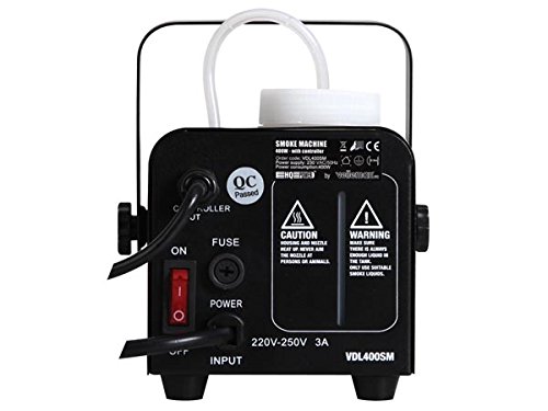 Ganga HQ Power VDL400SM 0.3L 400W Negro - Máquina de humo (400 W, 2 kg,
230 x 110 x 110 mm) Comentarios