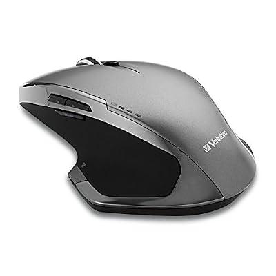 VERBATIM 49041 RF sans Fil Blue LED 1600 DPI Noir, Gris