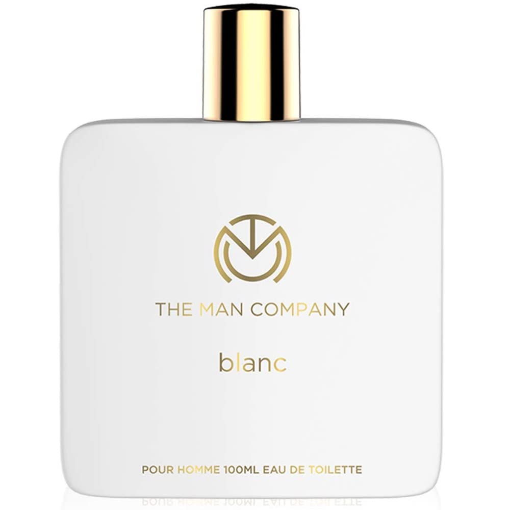The Man Company Blanc EDT (Eau de Toilette) - 100 ml | Perfume For Men | Long Lasting Fragrance | Premium Body Spray For Men
