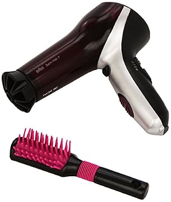 Klein - 5867 - Coiffure - Sèche-cheveux avec diffuseur Braun Satin Hair 7 et brosse