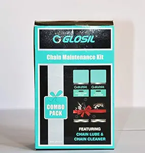 Glosil international chain lube spray 150ml chain cleaner 140ml combo budget pack for bikers by Al-safa