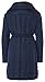 NOPPIES Women's Maternity Winter coat Vera - Blue - Blau (Dark Blue C165) - 12 (Medium)