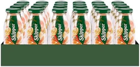 Succo di Frutta Gusto Ace Senza Zuccheri Aggiunti, Linea Bar in Bottiglietta di Vetro - Bevanda a base di Frutta e Verdura con Arancia, Carota, Limone (200ml x 24 Pezzi)