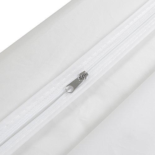 HLC 150 x 133 x 55 CM Anti-staub Abdeckung Abdeckhaube Staubschutz für Kleiderständer Kleiderstange mit Reißverschluss - 6